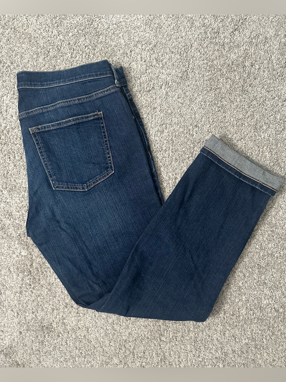 Banana Republic Women's Indigo Girlfriend Jean Capri